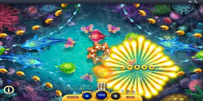 Bắn cá đổi thưởng - Trải nghiệm săn nóng tiền thưởng 6 Đa dạng phòng game bắn cá